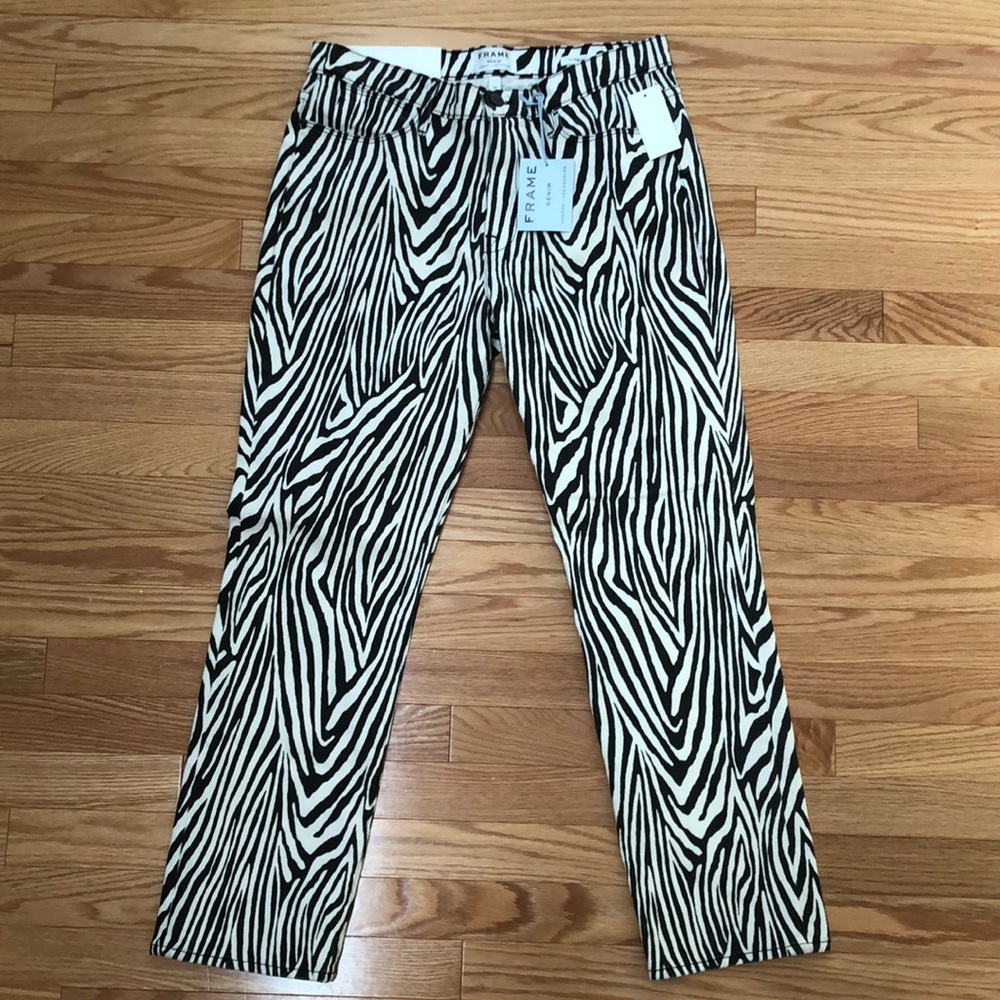 Frame Denim Le High Straight Jeans Size 31